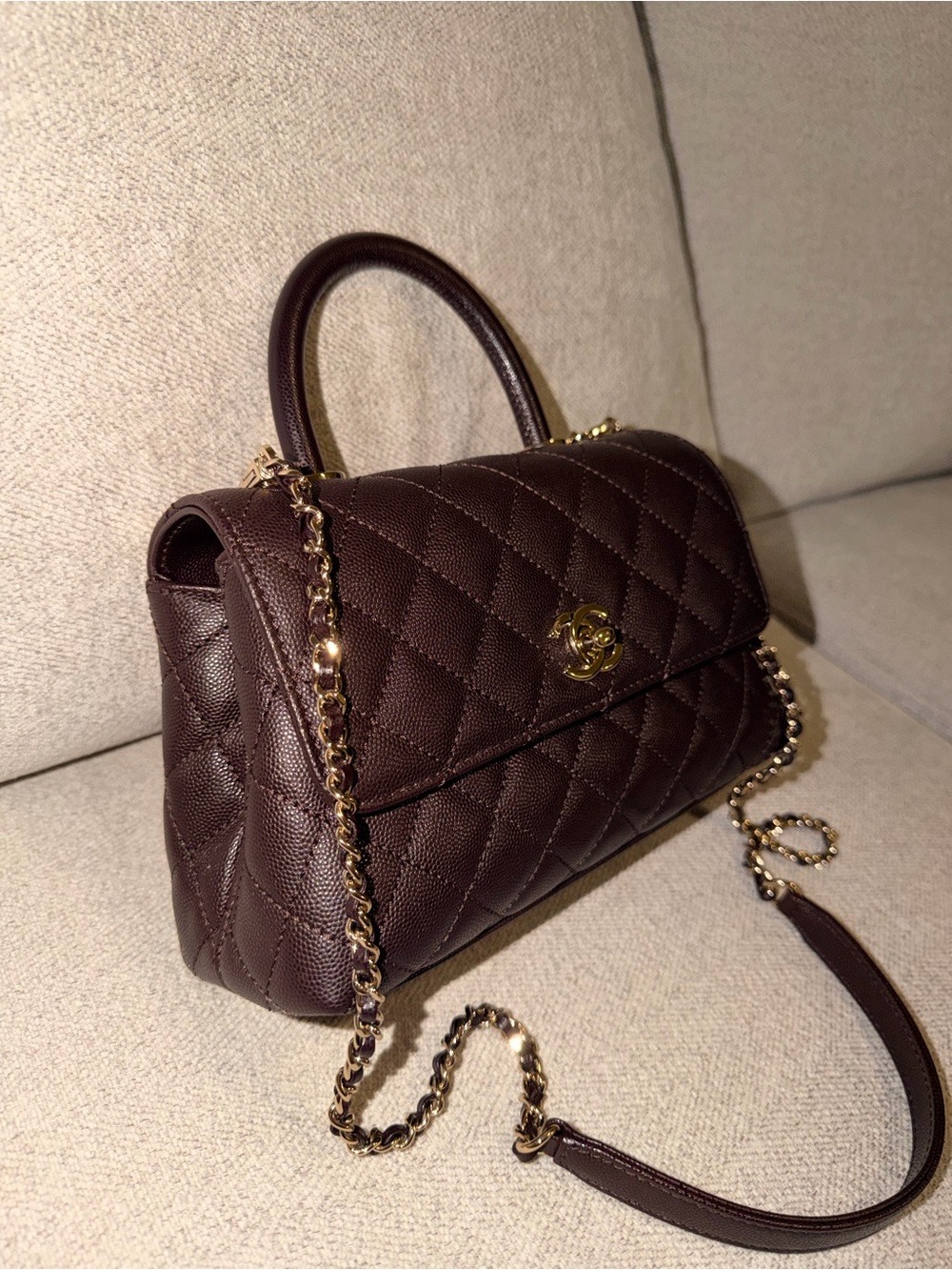 Chanel Top Handle Bag - Picture 4 of 6